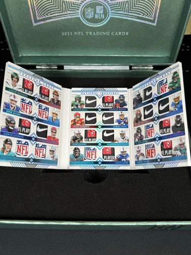 2023 National Treasures NFL Shield Logo Treasure Chest Shields 1/1 ONE OF ONE