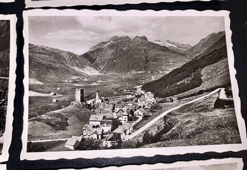 Fotografías de recuerdo en miniatura Suiza Gotthard Furka Grimsel Rhonegletscher - Imagen 11 de 17