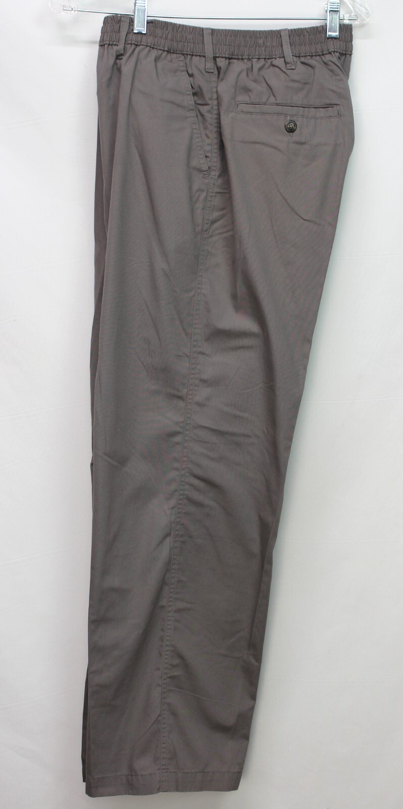 Haband Casual Joe Men's Elastic Waist Pants Gray Size 38 eBay