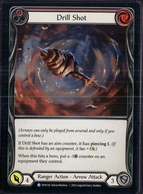 Drill Shot DYN156 (Red) Flesh and Blood TCG FAB TCG