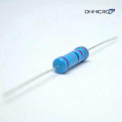 10 Stück 2W 2 Watt Metallschicht Widerstand axial 0,1 - 2,2M Ohm, 1%