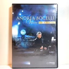 ANDREA BOCELLI: VIVERE - LIVE IN TUSCANY (DVD) Live Opera Music Concert *ALL REG