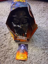 NEW Star Wars Revenge of the Sith 2005 DARTH VADER HELMET VOICE CHANGER