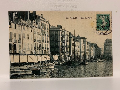 CPA TOULON Panorama des Quais (338099