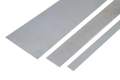 MARKENLOS Stahl Verzinkt Flachstange 20x0.5mm-90x1.5mm Blechstreifen Zuschnitt Streifen