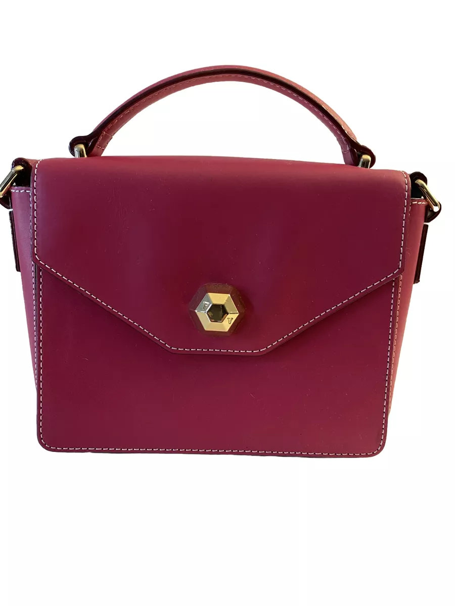 EUC Frances Valentine Kate Spade Mini Midge Cross Body Bag Purse PINK