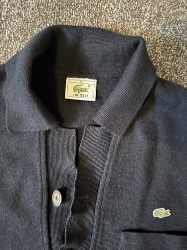 Lacoste Navy Cardigan. Mens XXL. Unworn - Picture 2 of 3