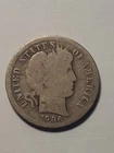 1906 BARBER DIME
