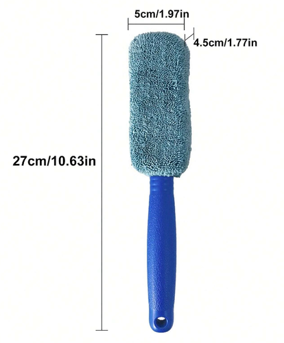 Car Wheel Washing Brush, Durable and Effective Cleaning Tool for Wheels and Rims - Picture 3 of 4