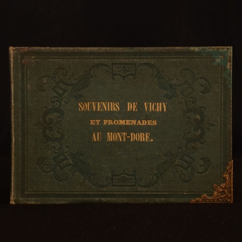 1852 Album Souvenir De Vichy et Promenade Au Mont-Dore officiel Illustration Très Rare