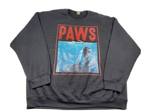 paws sweatshirt jaws