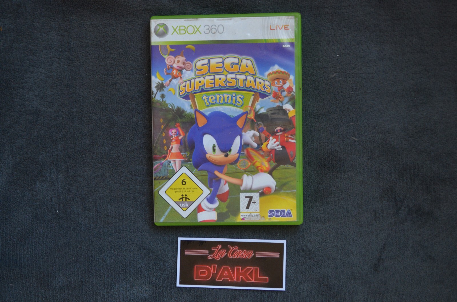 SEGA Superstars Tennis sans notice  sur XBOX 360 FR