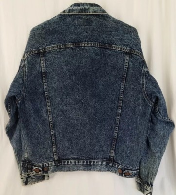 Vintage Levi's Trucker Denim Jacket Acid Wash 70s 80s Made USA