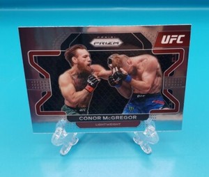 2022 PANINI PRIZM UFC BASE SET BREAK CONOR McGREGOR NO. 39 KO ARTIST MINT CARD