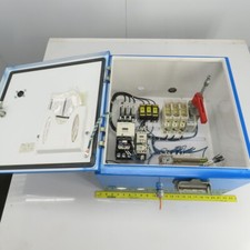 Schneider LC1D40 480VAC 24VDC Coil 25HP Motor Starter/Disconnect Switch Assy 60A