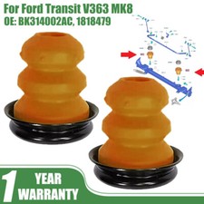 2pcs Rear Axle Suspension Bump Stop 1818479 BK314002AC For Ford Transit V363 MK8