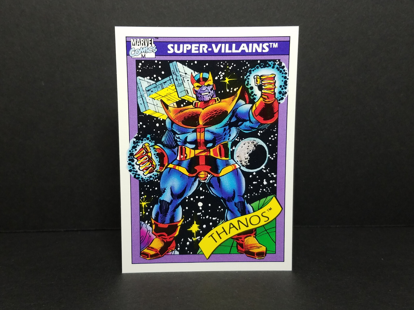 1990 Impel Marvel Universe #79 Thanos - Premier Edition, Hot!!, Nice!!