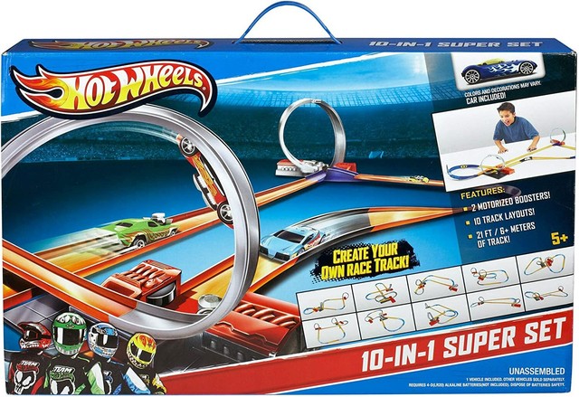 hot wheels booster track set