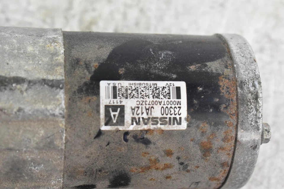 Motor de arranque usado se adapta a: Nissan Pathfinder 2014 AT 3,5 L 6 cilindros SDN desde 6/12 Foto 4 de 4