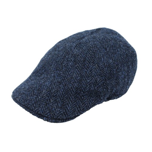 ASD Accessories Heritage Traditions - Cappello Da Newsboy In Lana Con Pannello In Tweed, Blu - Foto 8