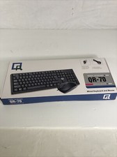 QR-70 USB Wired Optical Mouse and Keyboard 802.11N USB Wifi Adapter Brand New