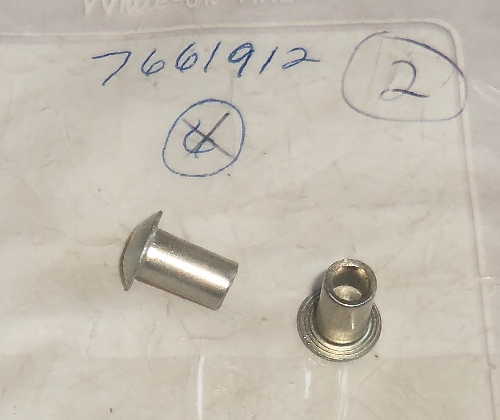 POLARIS PURE OEM NOS SNOWMOBILE ATV CARB RIVET PLUG PK QTY LOT 2