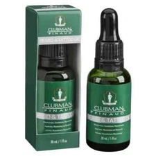 CLUBMAN BEARD & TATTOO OIL Keep skin soft & Restores color to tattooed area 1 OZ