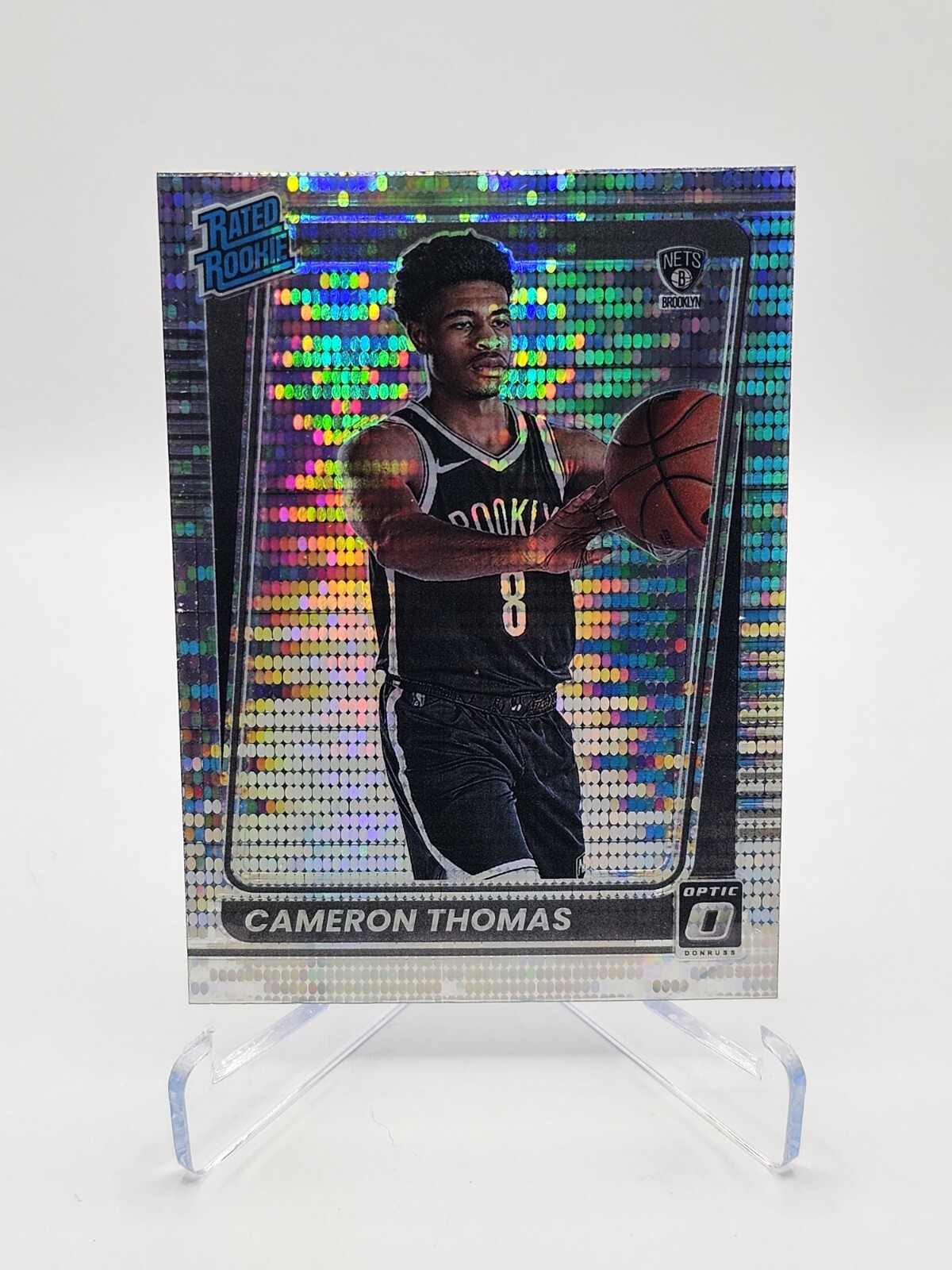 2021-22 Donruss Optic Target Box Set #153 Cameron Thomas RR RC