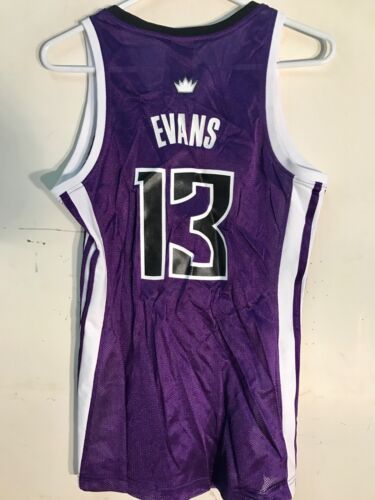 Camiseta deportiva para mujer Adidas NBA de los Sacramento Kings neumático Evans púrpura talla S - Imagen 1 de 2