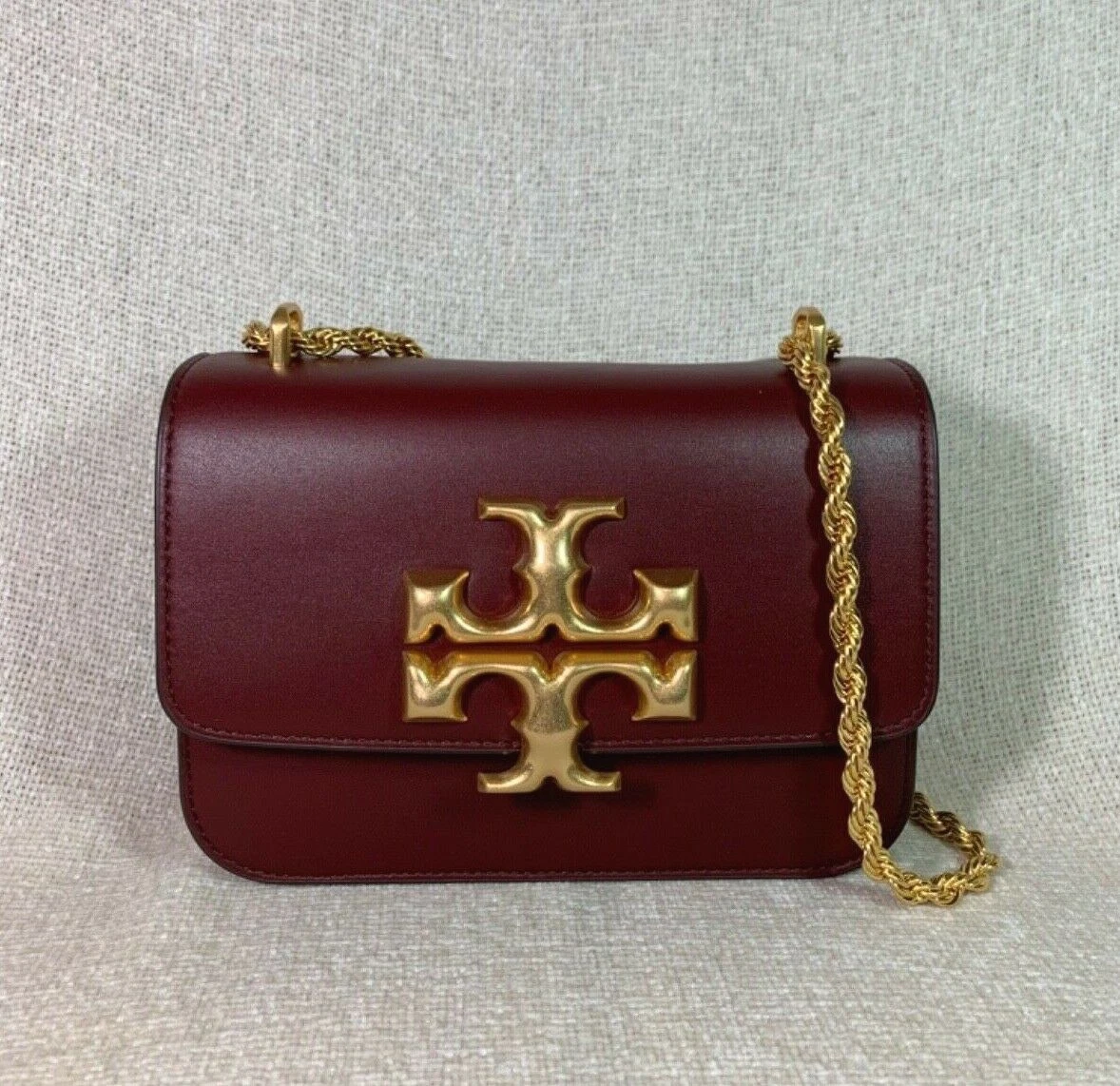 NEW Tory Burch Clam Shell Lee Radziwill Petite Double Bag $648