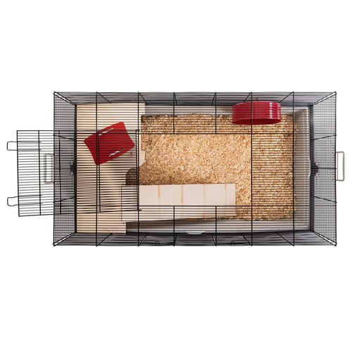Mäuse & Hamsterkäfig 7 mm Drahtabstand ELMO "XXL" inkl. Zubehör 100 x 54 x 35cm - Bild 3 von 10