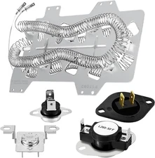 Dryer Heating Element for Maytag MDE6700AYW NED7200TW MDE6700AYW with Fuses