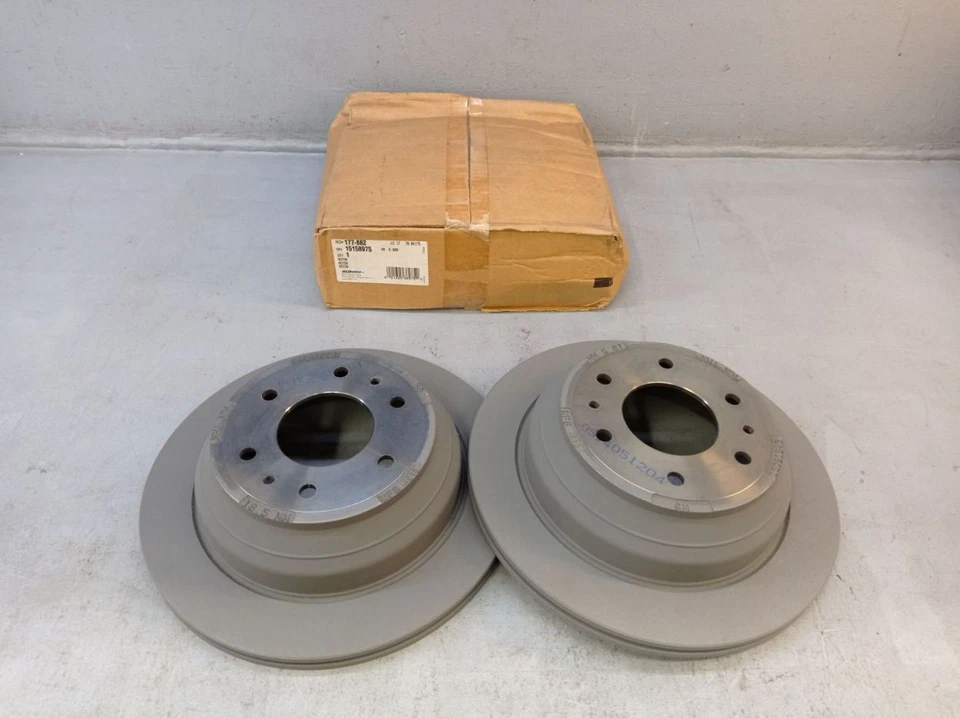 Disco de Freno Conjunto Trasero para Chevrolet GMC Isuzu Saab 15158975 177-882 - Image 2 of 4