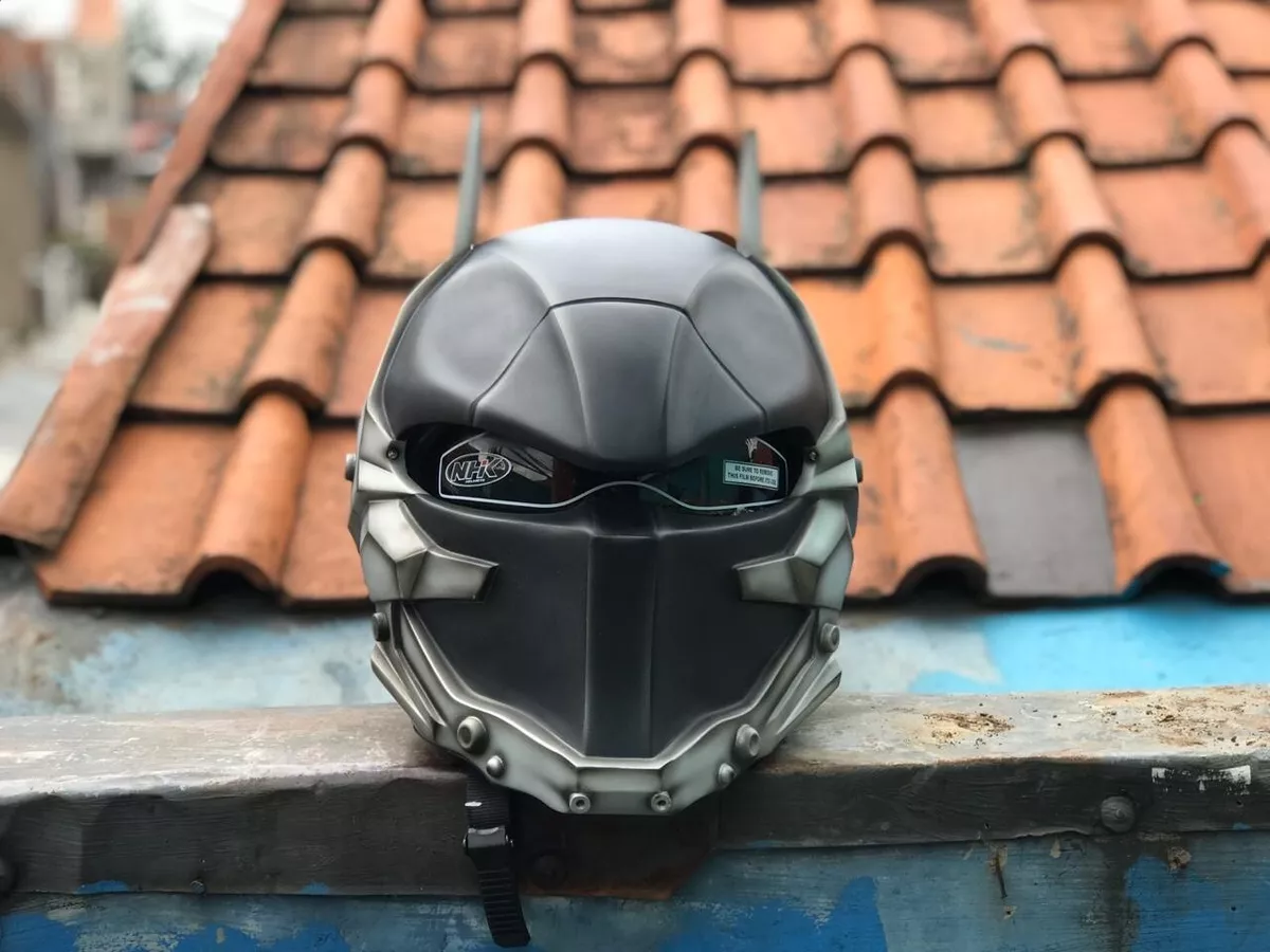 Motorcycle Helmet Batman, Casco Batman Motorcycle