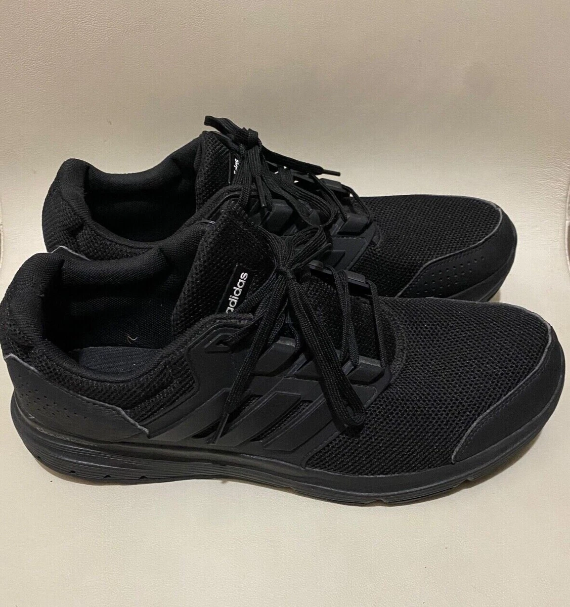 Estoy orgulloso seguro Decisión Adidas Cloudfoam Mens Size 12 Galaxy 4M Athletic Shoes Solid Black | eBay