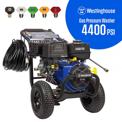 #ad 4400 PSI 4.2 GPM 420Cc Gas Powered Triplex Pump Cold Water Pressure Washer wi... $1530.98