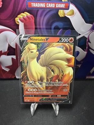 Ninetales V 026/192 Ultra Rare NM Rebel Clash Pokmon Card | eBay