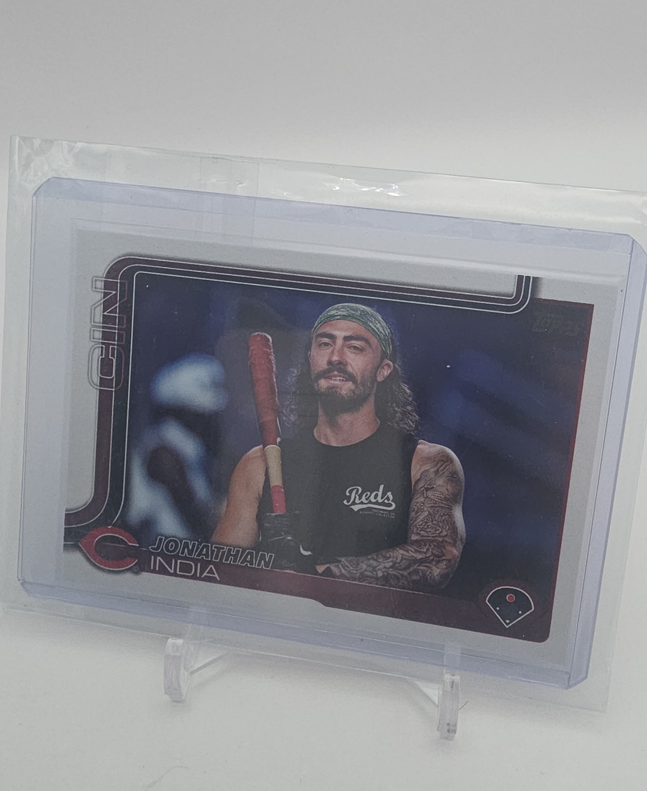 2025 Topps Series 1 - Jonathan India #102 Golden Mirror Image Variation