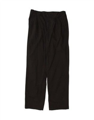 EDDIE BAUER Mens Pegged Chino Trousers W34 L33 Grey Cotton BU03