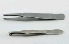 Vintage Griffon Germany And La Cross 110 Stainless Steel Tweezers Grooming Lot