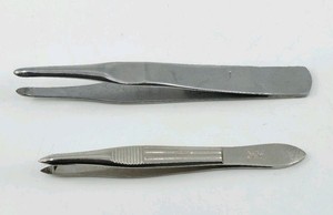 Vintage Griffon Germany And La Cross 110 Stainless Steel Tweezers Grooming Lot