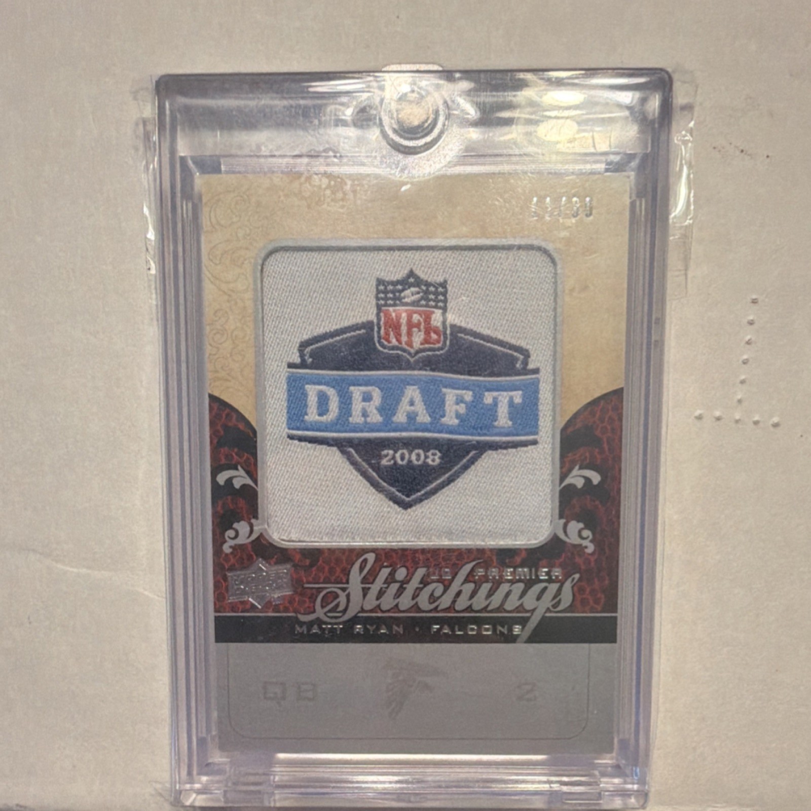 Matt Ryan Upper Deck Premier Stitchings #PSMR Base