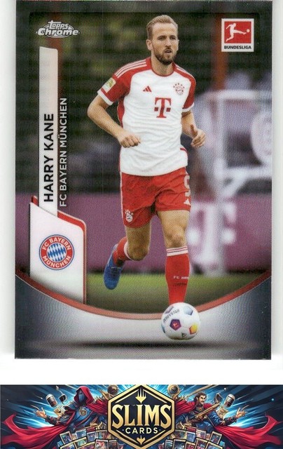 2023-24 Topps Chrome Bundesliga FC Bayern Munchen Harry Kane #82