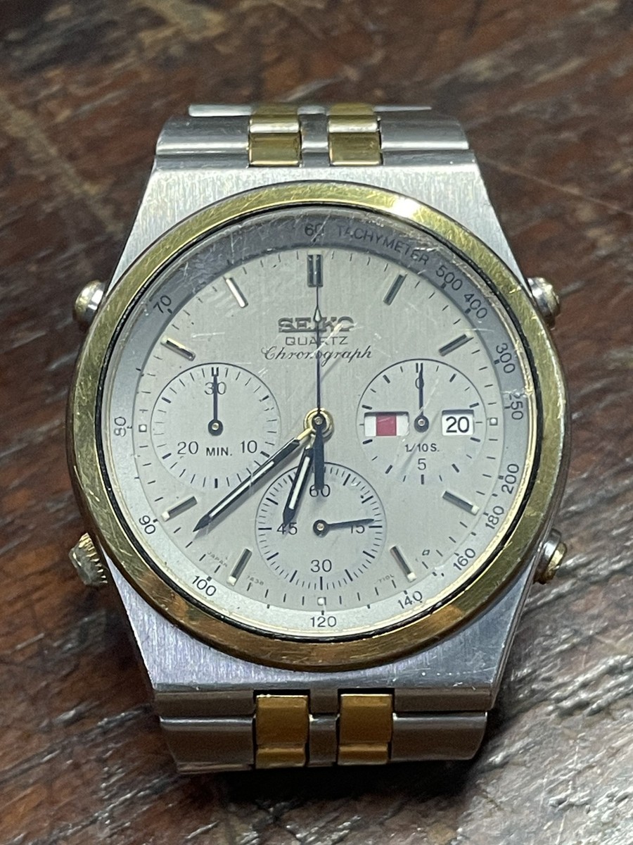 ◆美品◆SEIKO ゴールド掛時計 クォーツ振り子付きMade in Japan seiko 7a38 7280 quartz chronograph | eBay