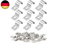 50 StüCk Hochleistungs Befestigungsschellen Metall Rohrschellen, Kabelschellen,