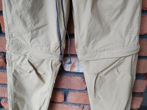 Eddie Bauer Kids Zip Off Convertible Jogger Pant to Shorts Khaki Size 10 - Picture 5 of 5