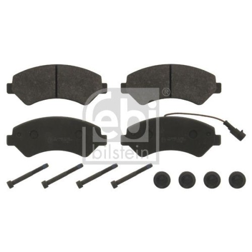 Plaquettes de frein Febi Bilstein 16840 pour disques Citroën et Fiat auto