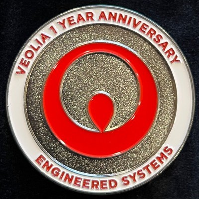 Veolia Engineered Systems Challenge Coin