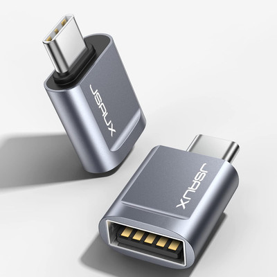 USB C Adapter auf USB A 3.0 OTG, [2 Stücke] Typ C OTG Adapter, Thunderbolt 3 to 