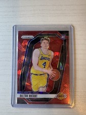 2024-25 Panini Prizm - Dalton Knecht #238 Red Ice Prizm (RC)